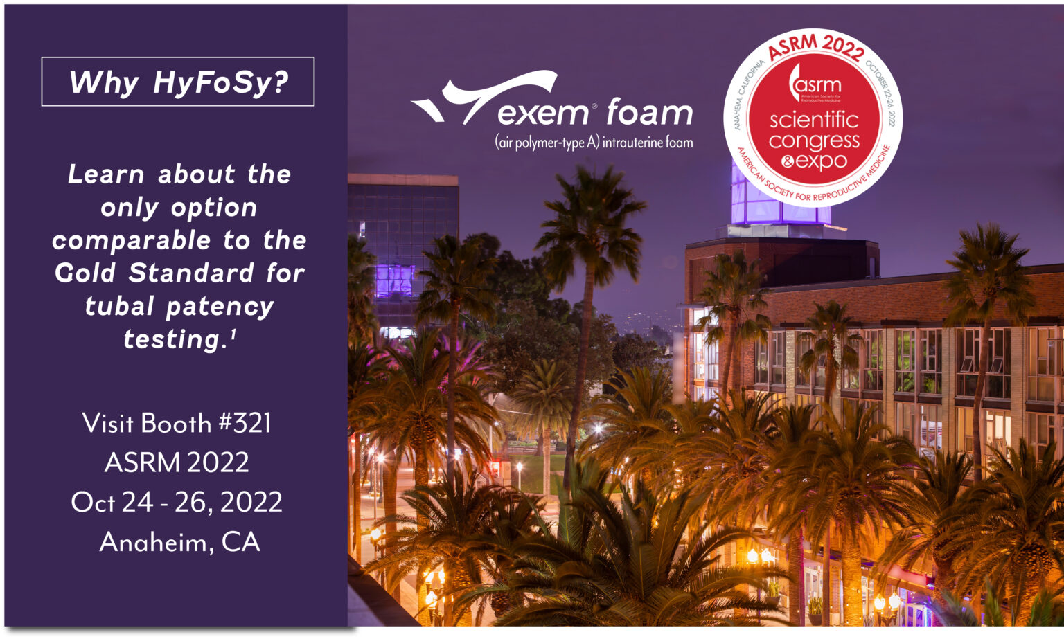 Why HyFoSy? Your questions answered at the ASRM 2022 Scientific ...